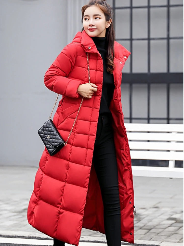 Rhea | Long Winter Puffer Jacket