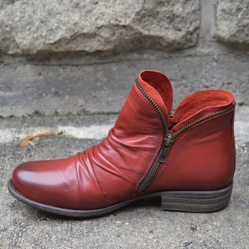 Women's Ankle Boots | Side Zip Cushioned Footbed