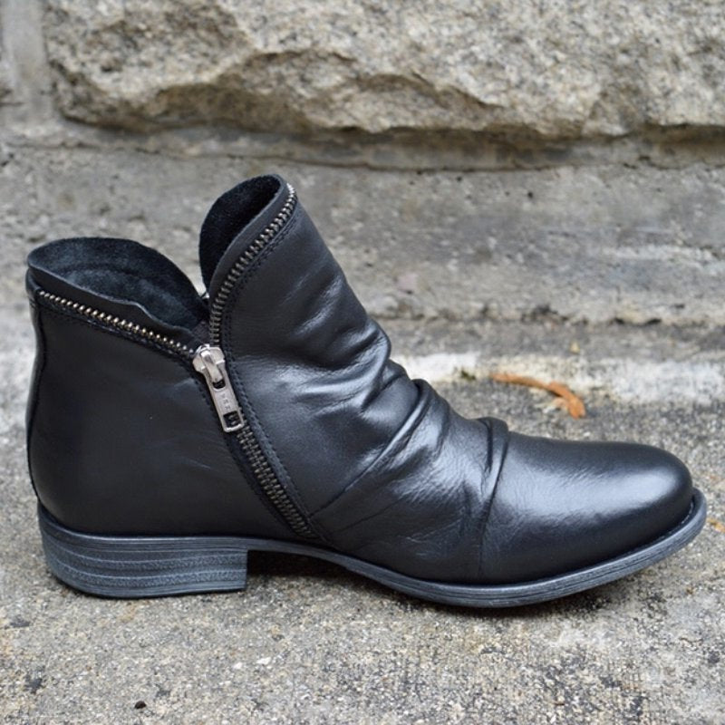 Women's Ankle Boots | Side Zip Cushioned Footbed