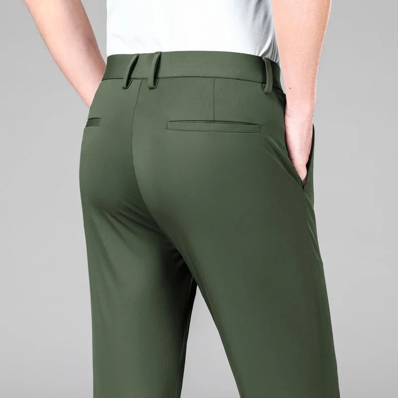 Men's Slim Fit Stretch Chino Pants | Victor