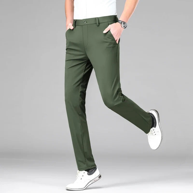 Men's Slim Fit Stretch Chino Pants | Victor