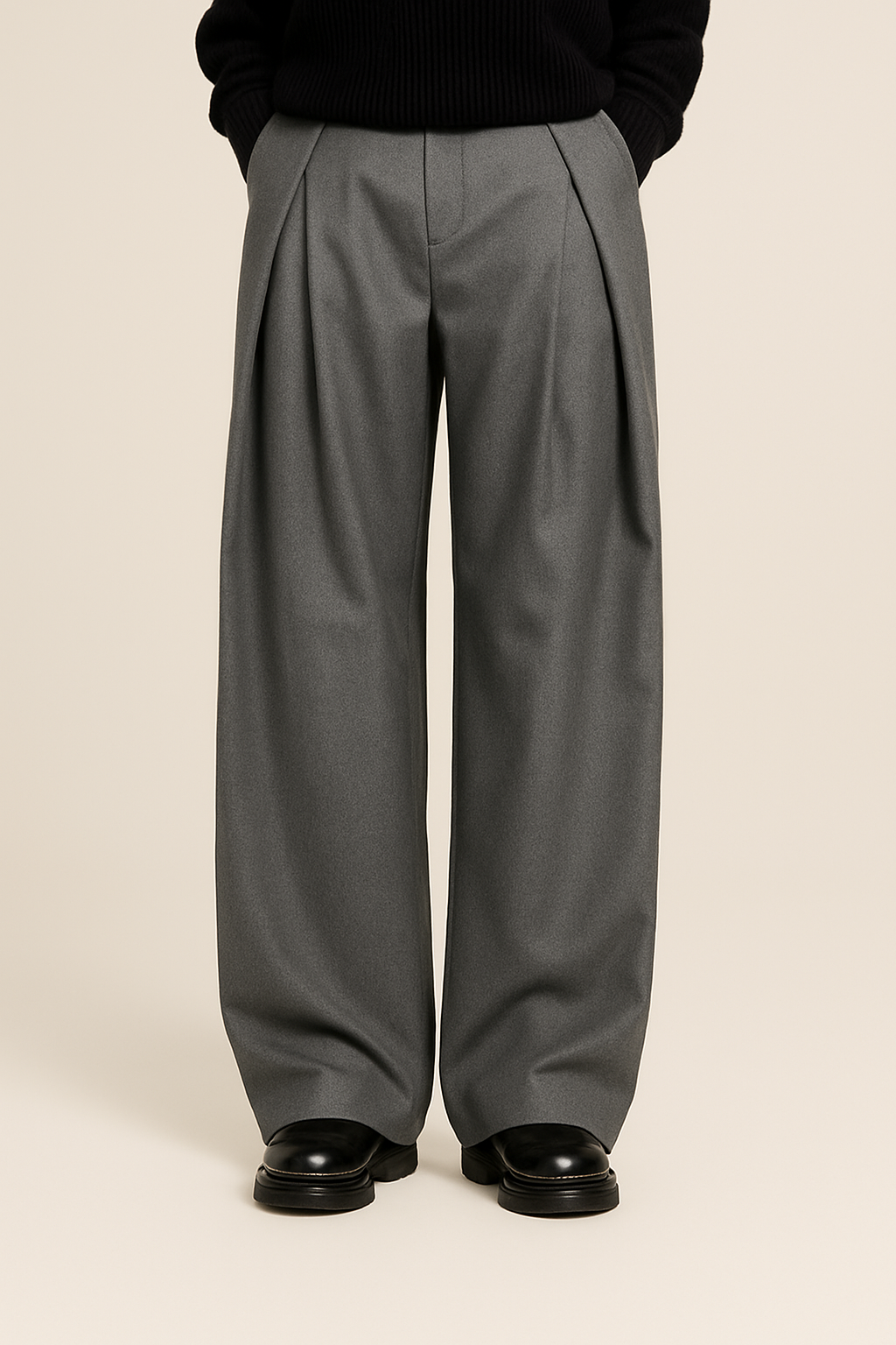 Vincent | Men's Elegant Wide Leg Suit Pants