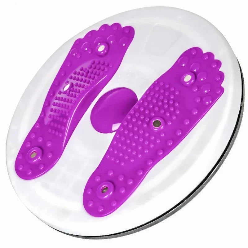 Waist Trainer | Highly Springy Twist Rope & Reflexology Wave Plate | 120 kg Capacity