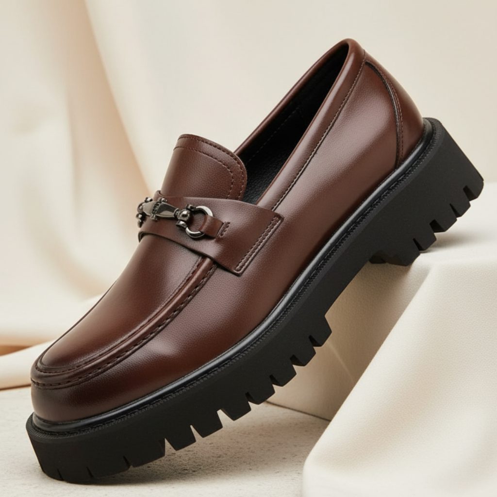 Waldemar | Men's Chunky Loafers with Platform Sole