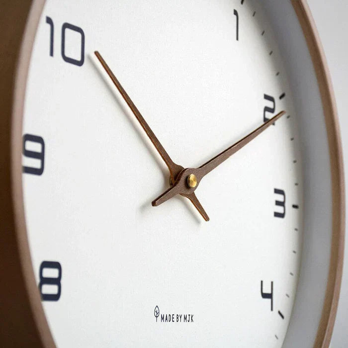 Wall Clock | Solid Wood & Silent Movement