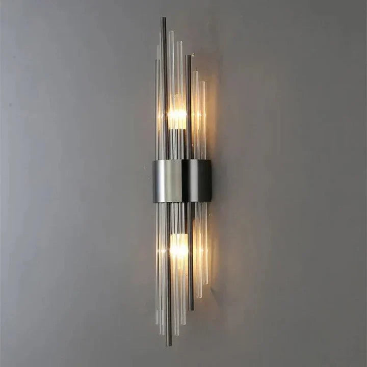 Wall Light | Crystal Faceted LED | Gold Finish