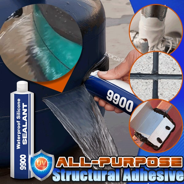Waterproof Silicone Sealant Caulk Flexible Squeeze Tube