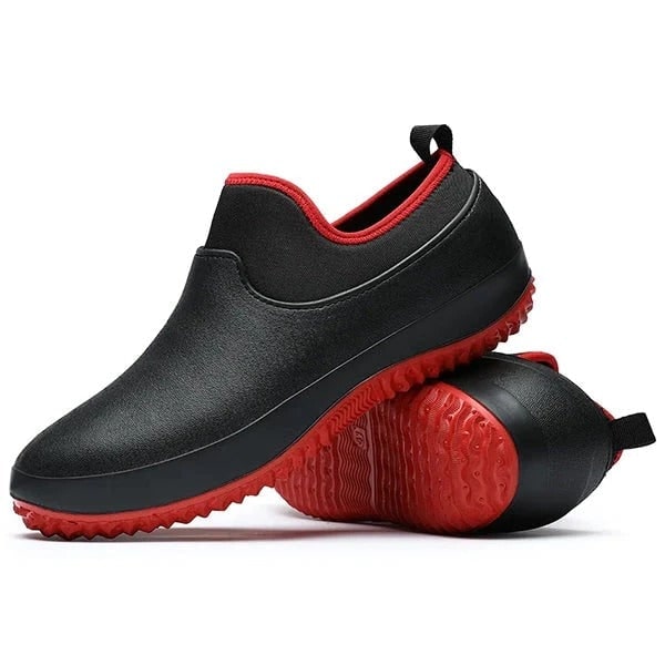 Waterproof Slip on Garden Shoes with Non Rubber Sole and Flexible Work Design