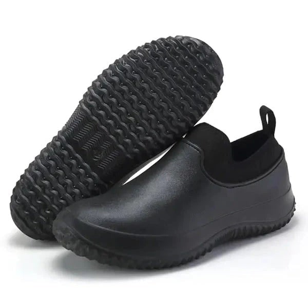 Waterproof Slip on Garden Shoes with Non Rubber Sole and Flexible Work Design