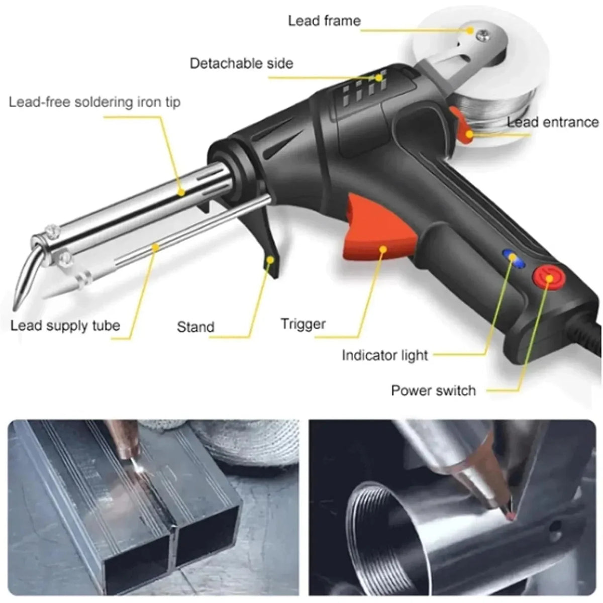 Welding Tool | Ergonomic One-Hand Grip & Intelligent Viewing Window