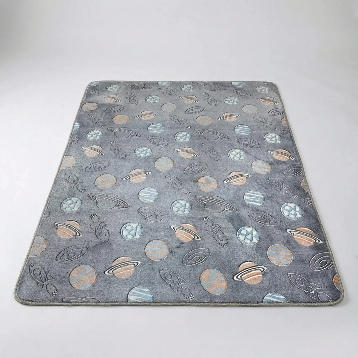 Whimsical Pattern Area Rug for Kids and Home Decor
