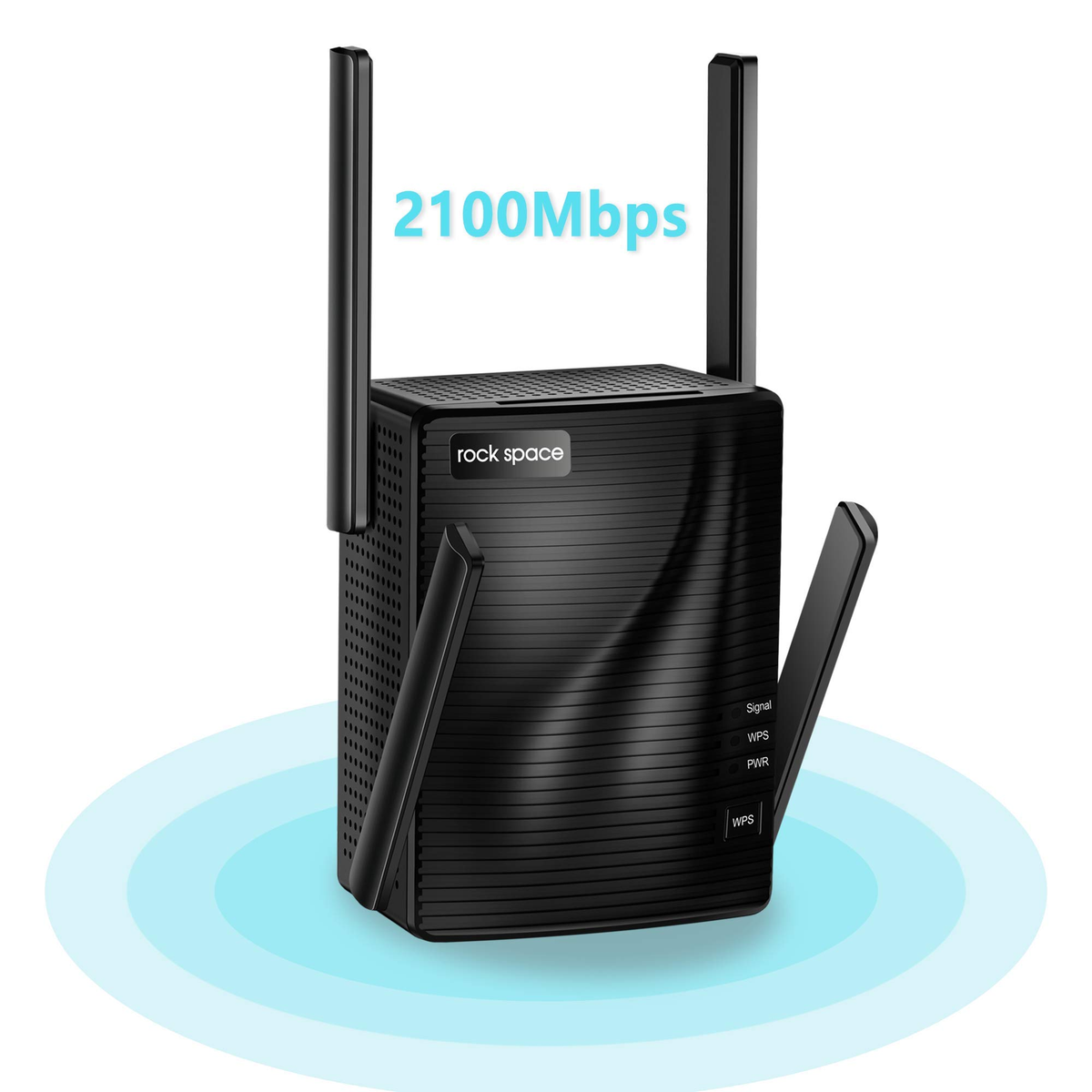 WIFI Extender Wireless Internet and Range with Dual Band Repeater and Four External Antennas