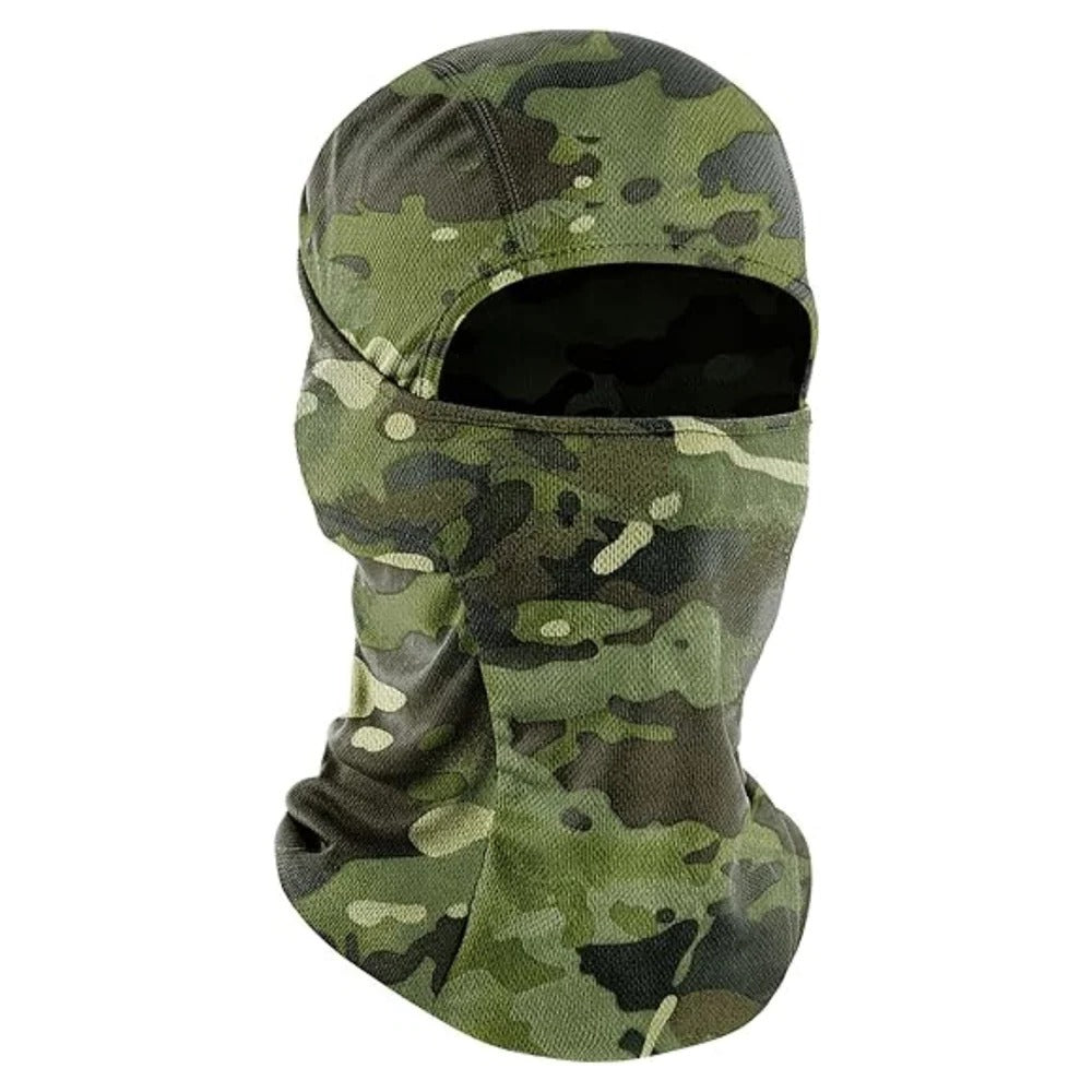 Windproof Full-Face Balaclava Mask with Thermal Lining for Outdoor Winter and Hiking