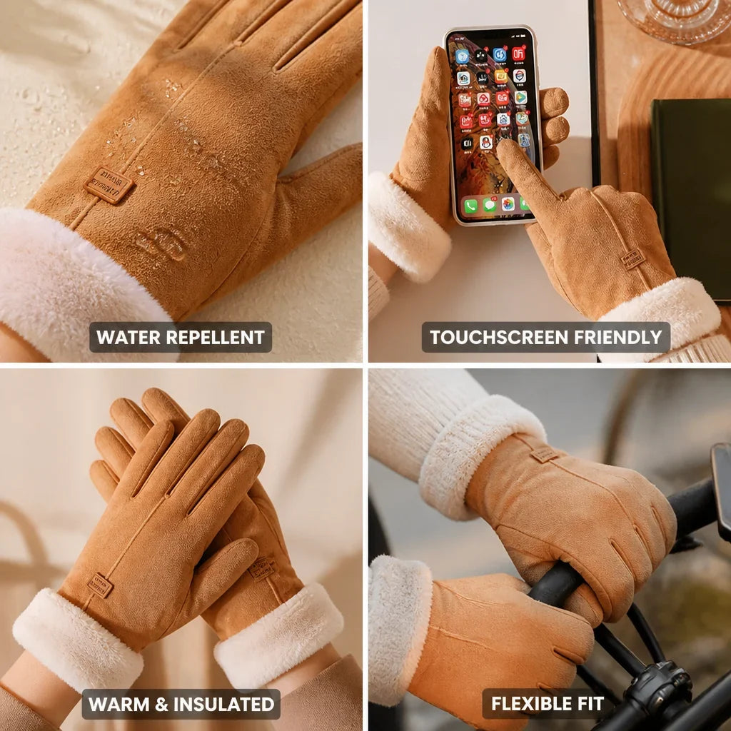 Winter Gloves | Water-Repellent & Insulated | Touchscreen-Compatible