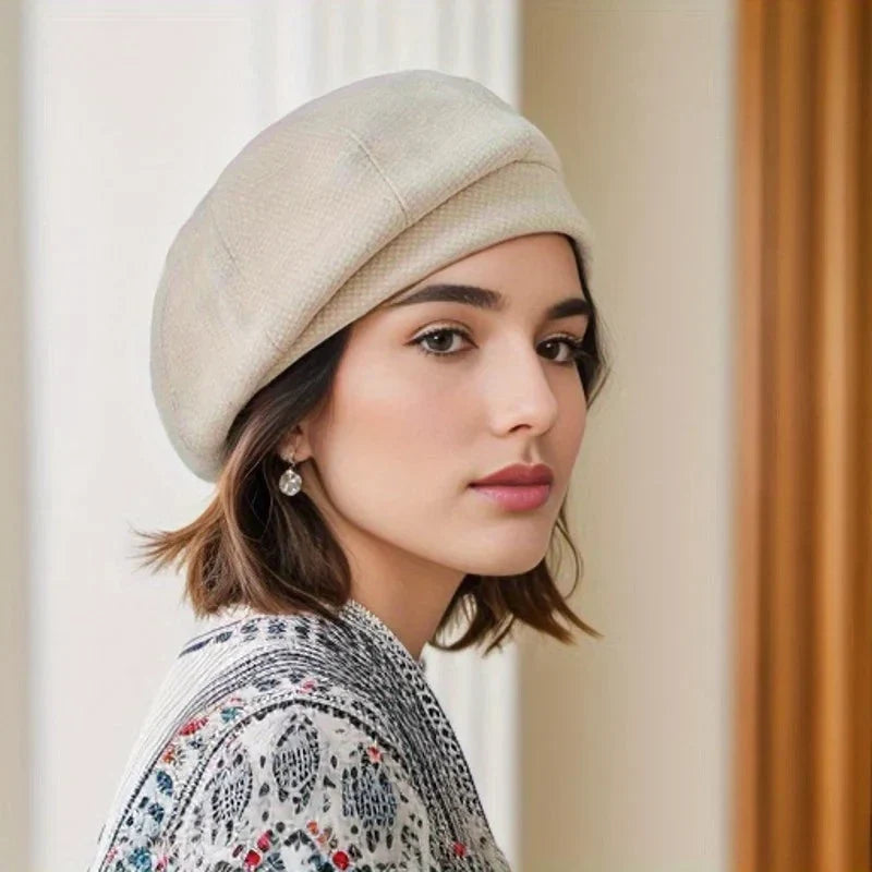 Winter Hat | Fleece-Lined Wool Blend | One Size