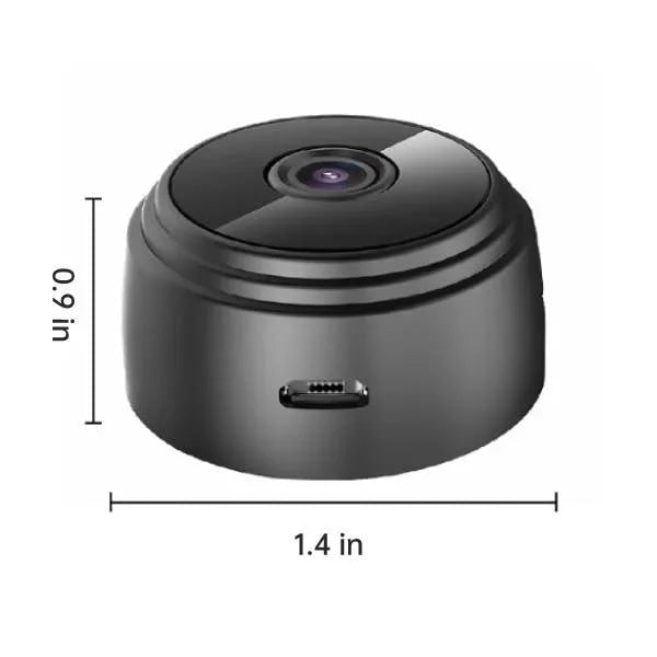 Wireless Mini Security Camera System with Magnetic Stand and Night Vision Doorbell