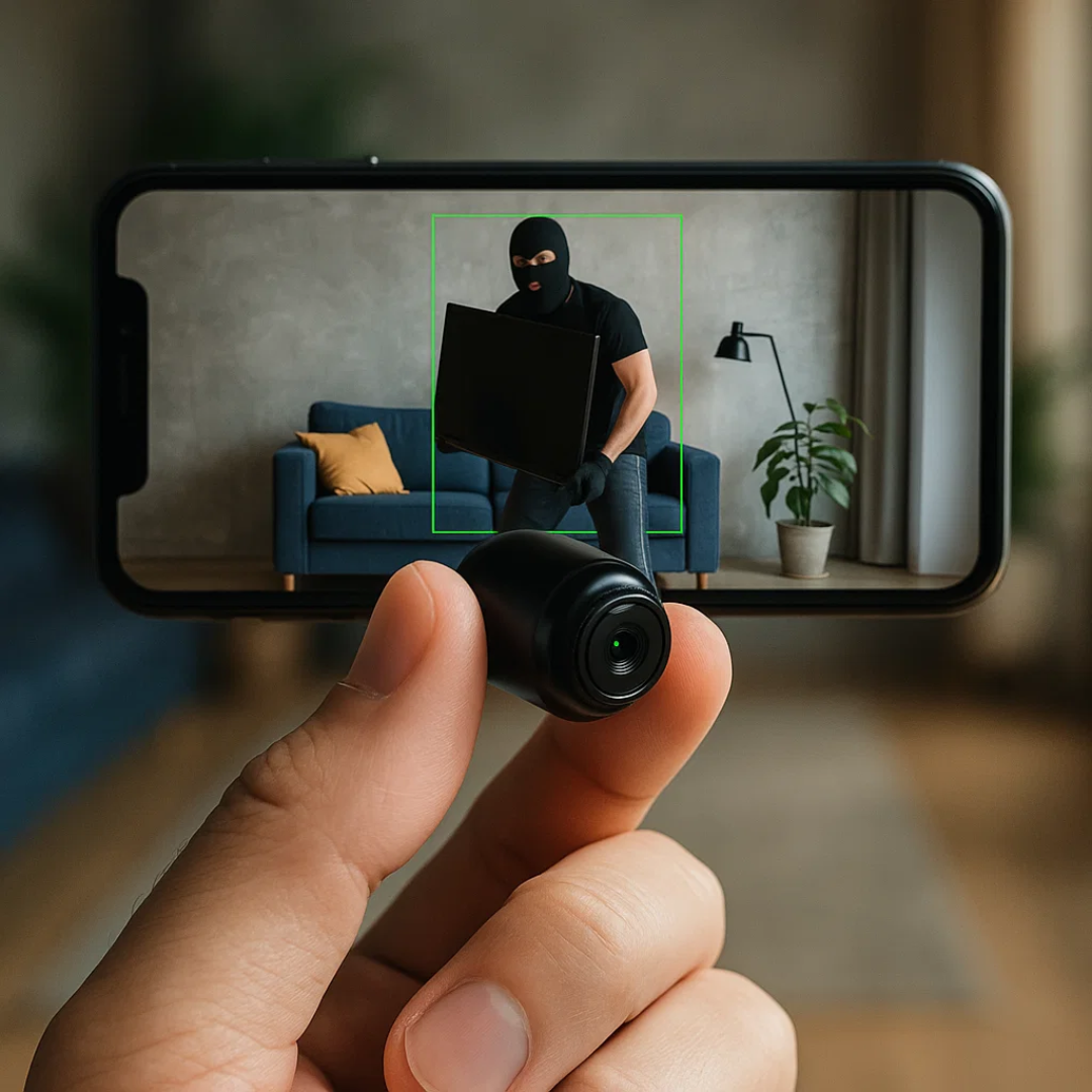 Wireless Mini Security Camera with Night Vision and Motion Detection