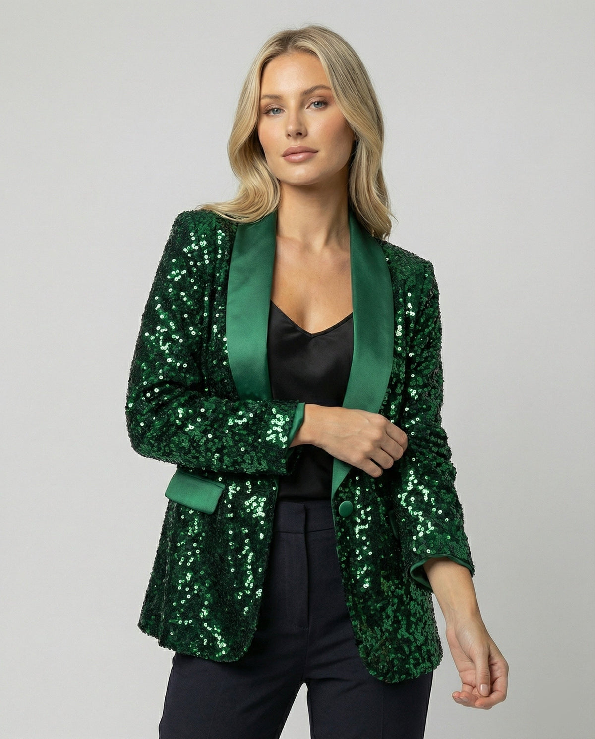 Women's Glitter Blazer