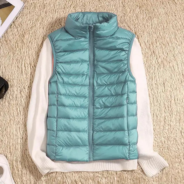 Women's Lightweight Fitted Down Vest