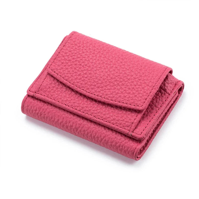 Women's Mini Wallet | RFID-Blocking & Waterproof PU | Snap Closure