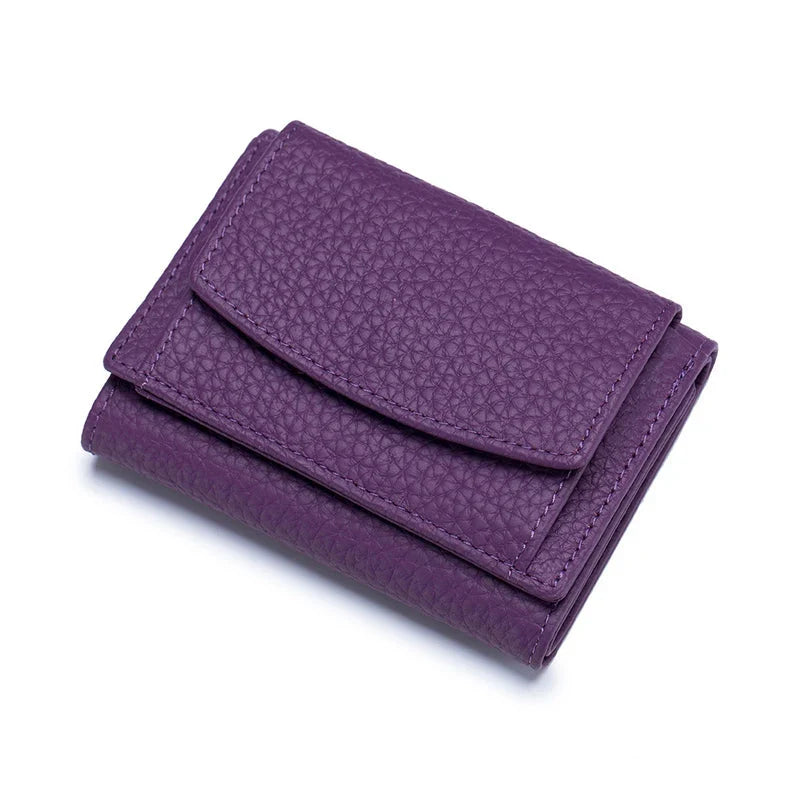 Women's Mini Wallet | RFID-Blocking & Waterproof PU | Snap Closure