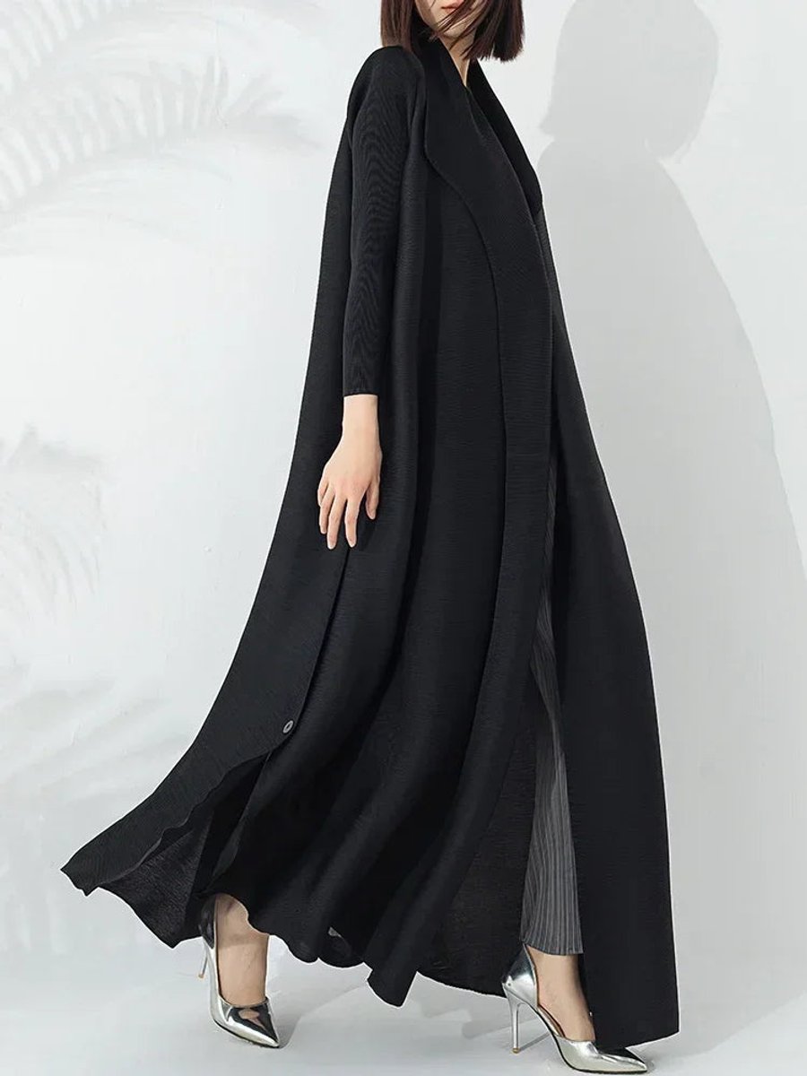 Esme | Belted A-Line Longline Winter Coat