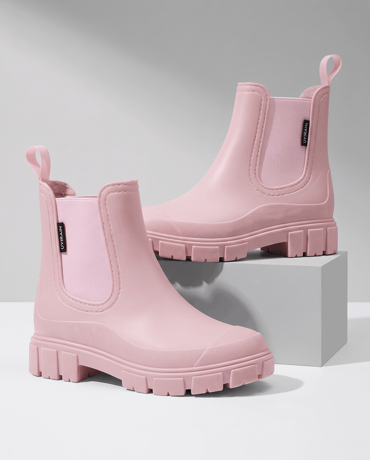 Chelsea Rain Boots for Women – Water-Repellent Shell & Lug Sole | Elodie