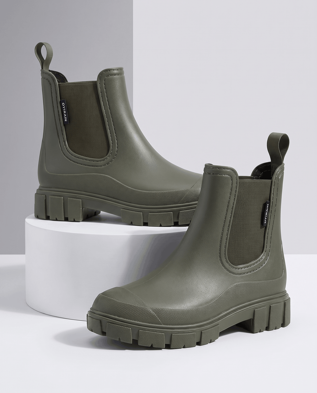 Chelsea Rain Boots for Women – Water-Repellent Shell & Lug Sole | Elodie
