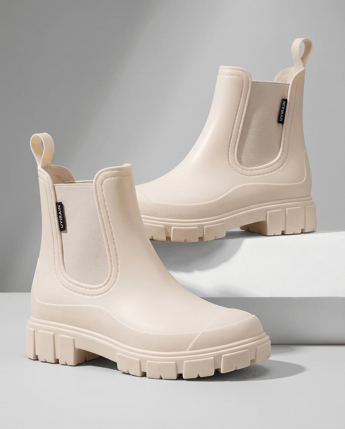 Chelsea Rain Boots for Women – Water-Repellent Shell & Lug Sole | Elodie