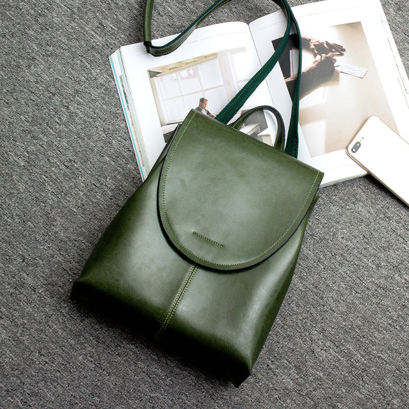 Aveline Faux Leather Backpack