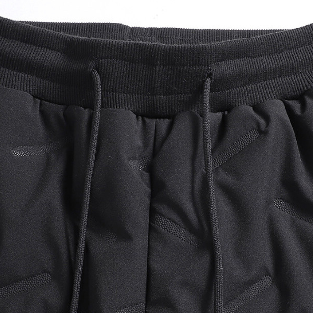 Women's Fleece Lined Joggers Sweatpants with Waterproof Quilted Shell