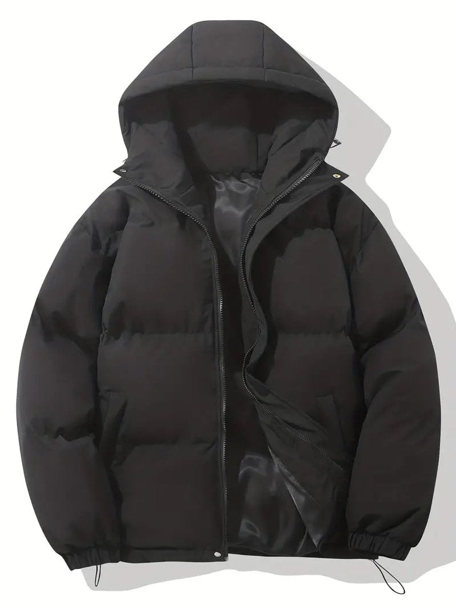 Fern | Hooded Oversized Zip-Up Puffer Jacket