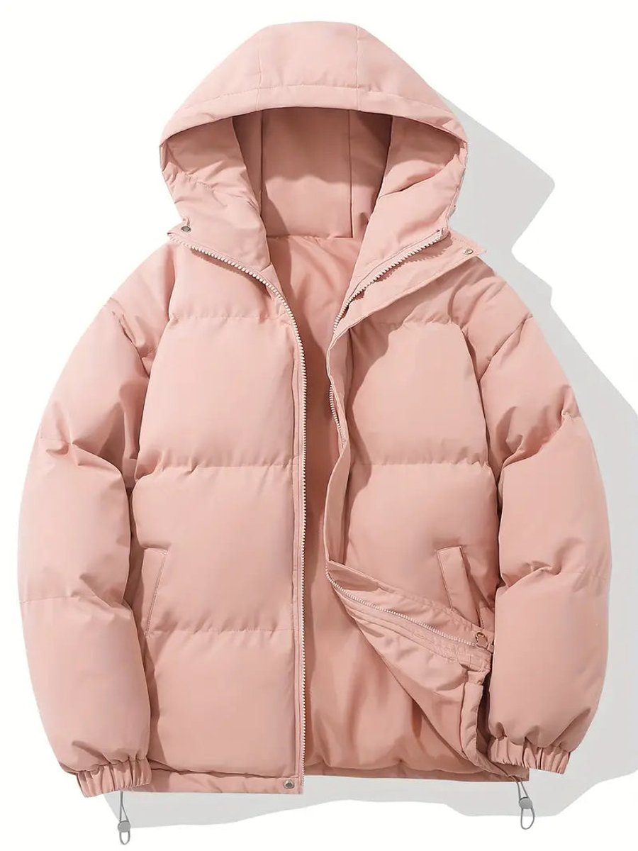 Fern | Hooded Oversized Zip-Up Puffer Jacket