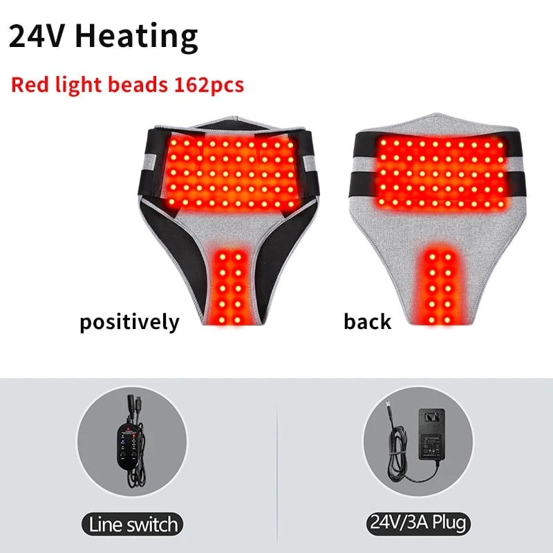 Women's Menstrual Heating Pad for Cramps with Electric Wearable Abdominal Lower Back Wrap