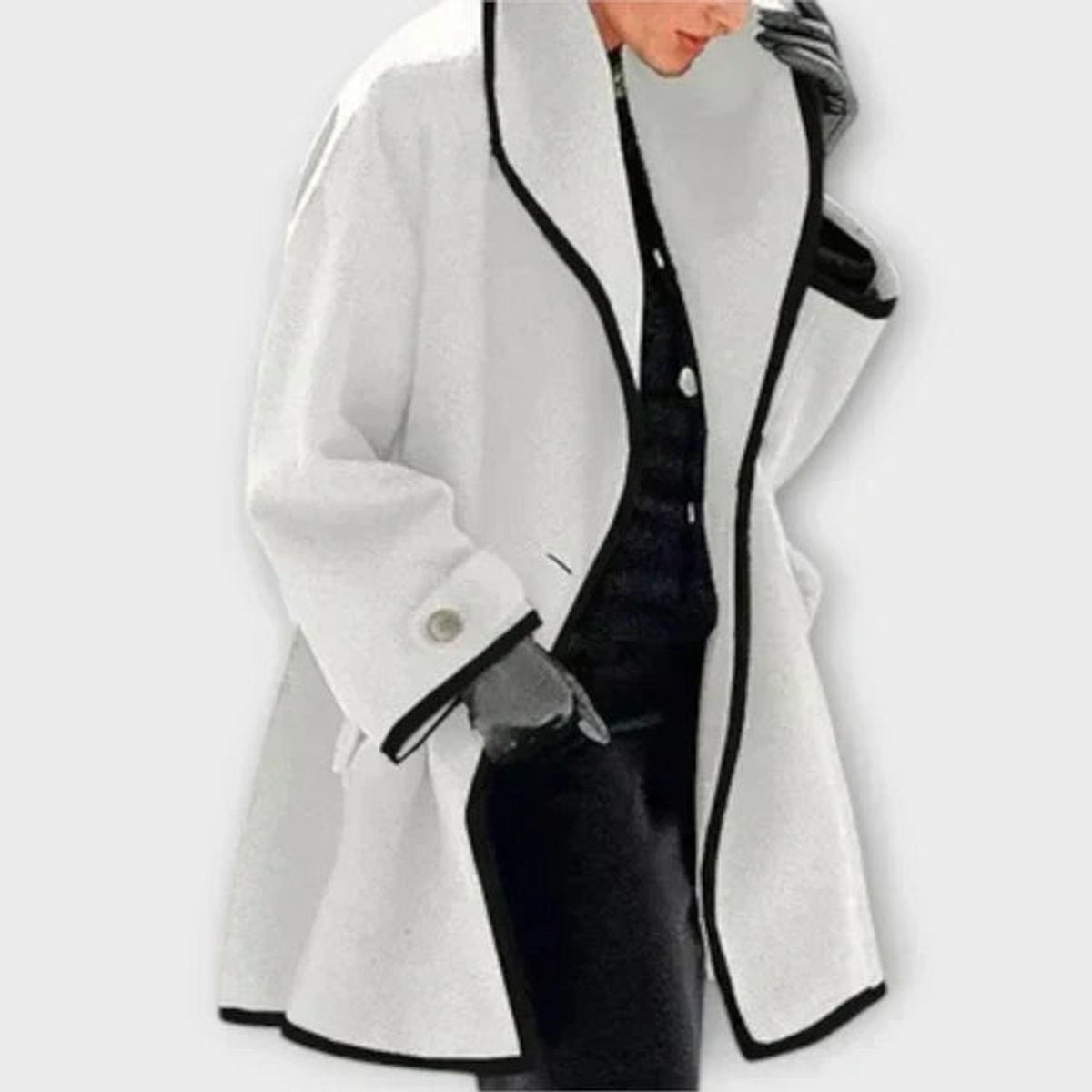 Gwendolyn | Oversized Wool-Blend Swing Winter Coat