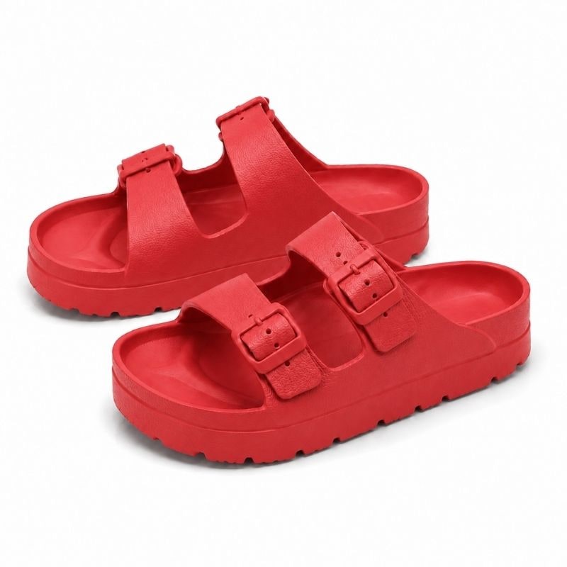 Women's Slide Sandals with Eva Foam Platform and Arch Support