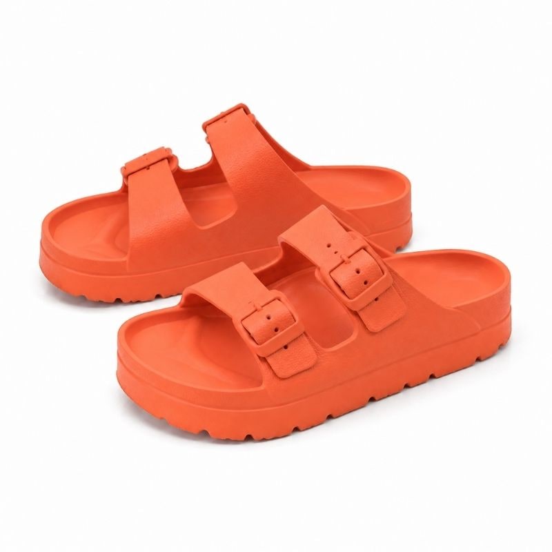 Women's Slide Sandals with Eva Foam Platform and Arch Support