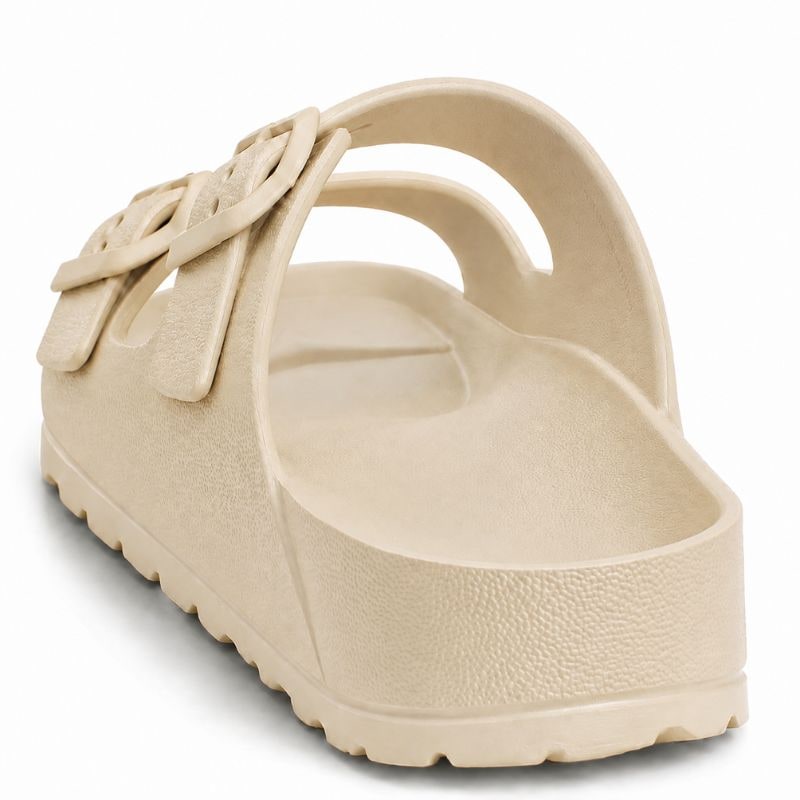 Women's Slide Sandals with Eva Foam Platform and Arch Support