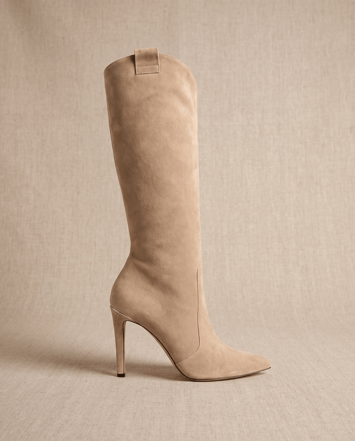 Stiletto Knee-High Boots for Women – Pointed-Toe, Side Zip & Slim Fit | Crissa
