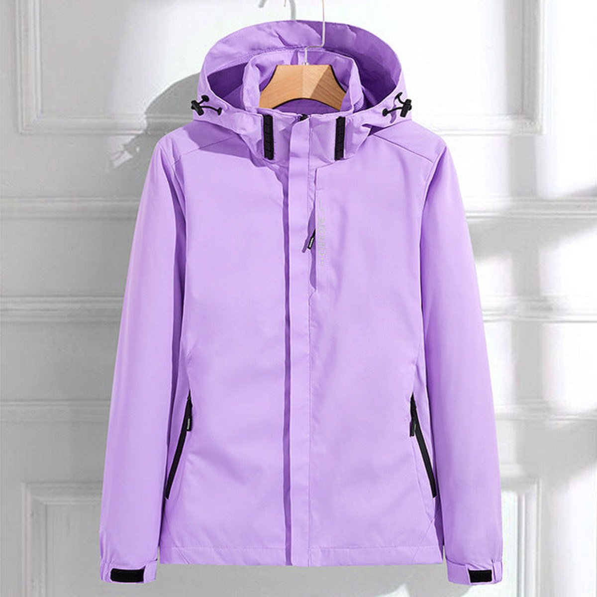 Faye | Waterproof Hooded Adjustable Fit Rain Jacket