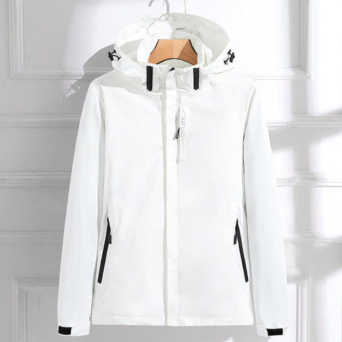 Faye | Waterproof Hooded Adjustable Fit Rain Jacket