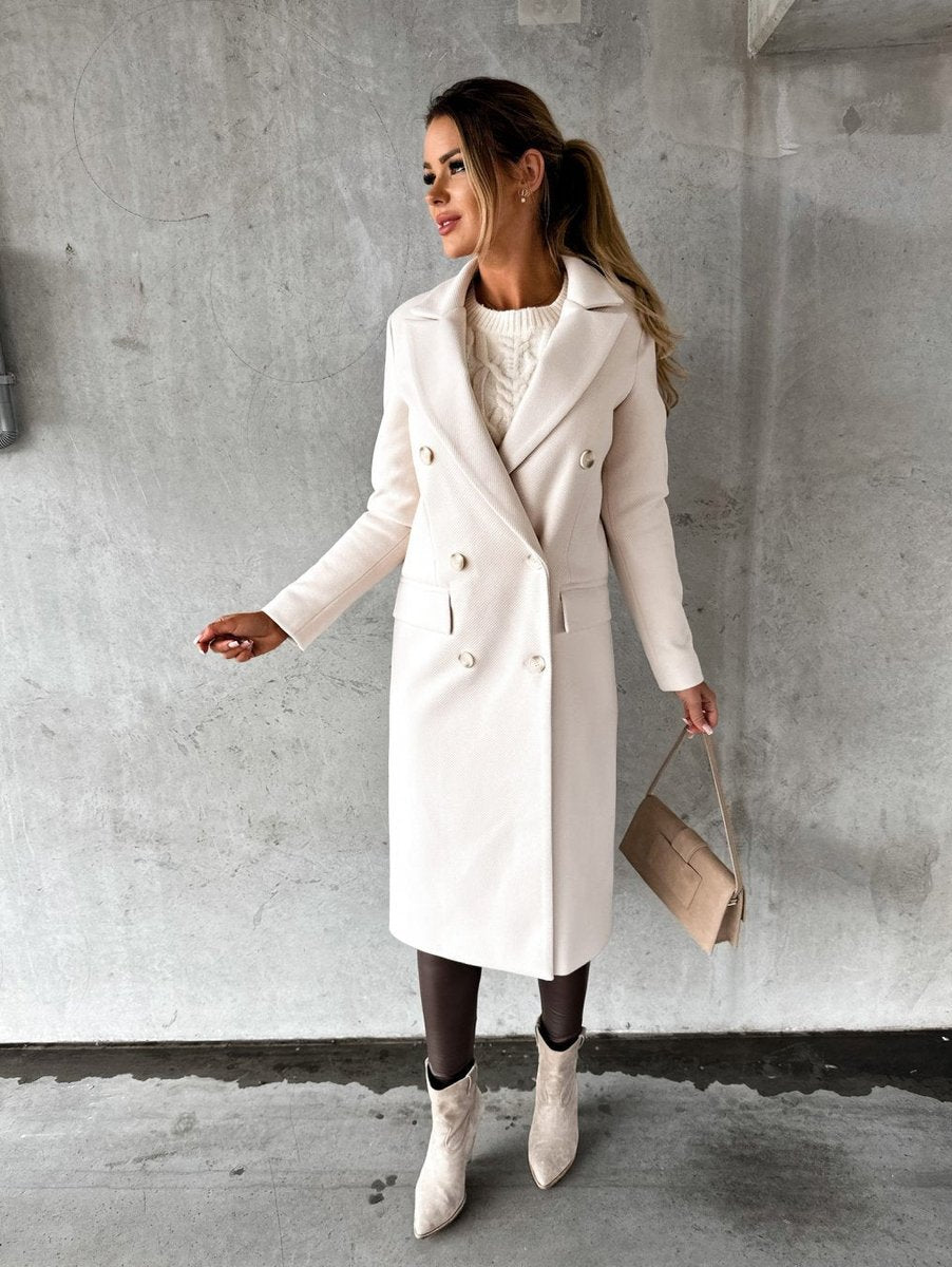 Alice | Long Double-Breasted Maxi Winter Coat