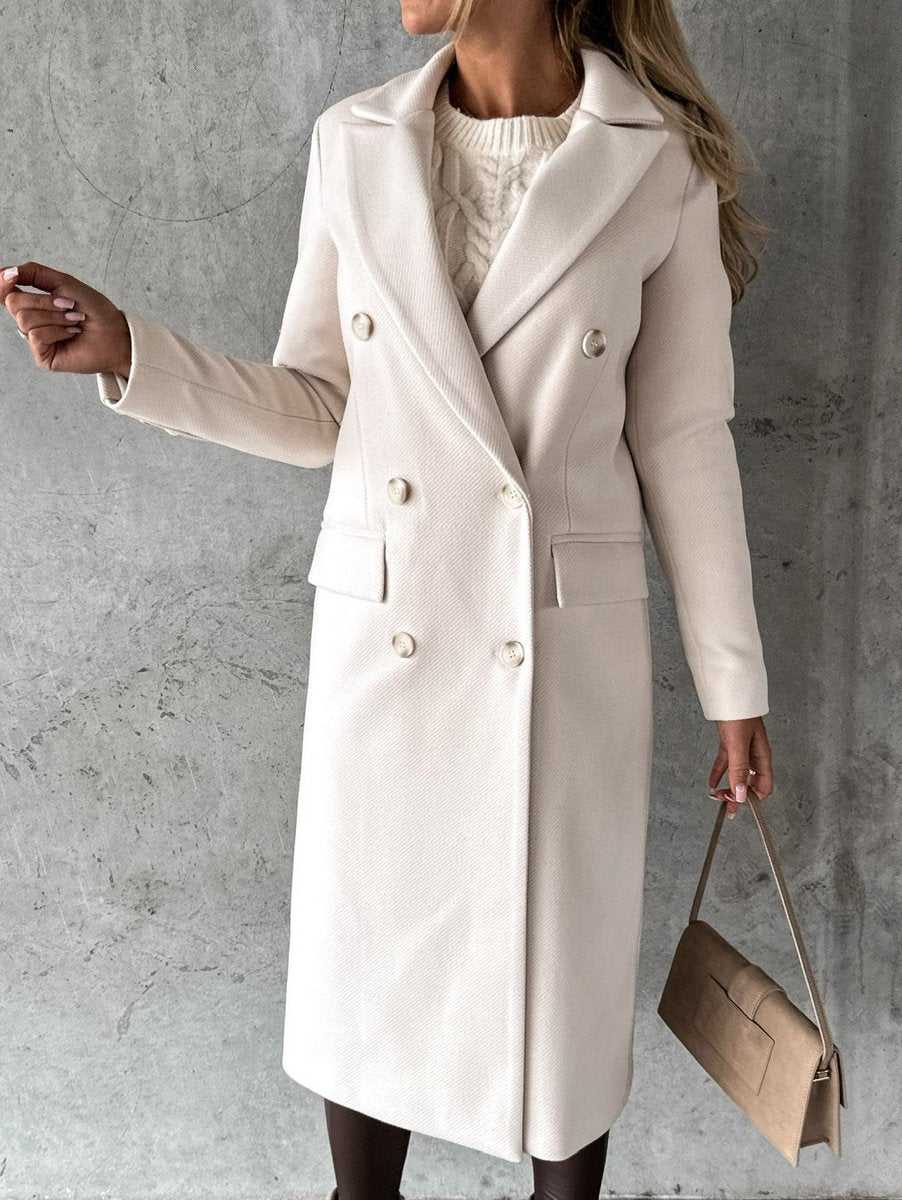 Alice | Long Double-Breasted Maxi Winter Coat