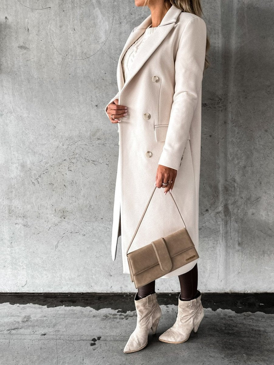 Alice | Long Double-Breasted Maxi Winter Coat