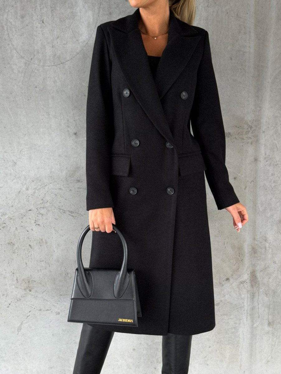 Alice | Long Double-Breasted Maxi Winter Coat