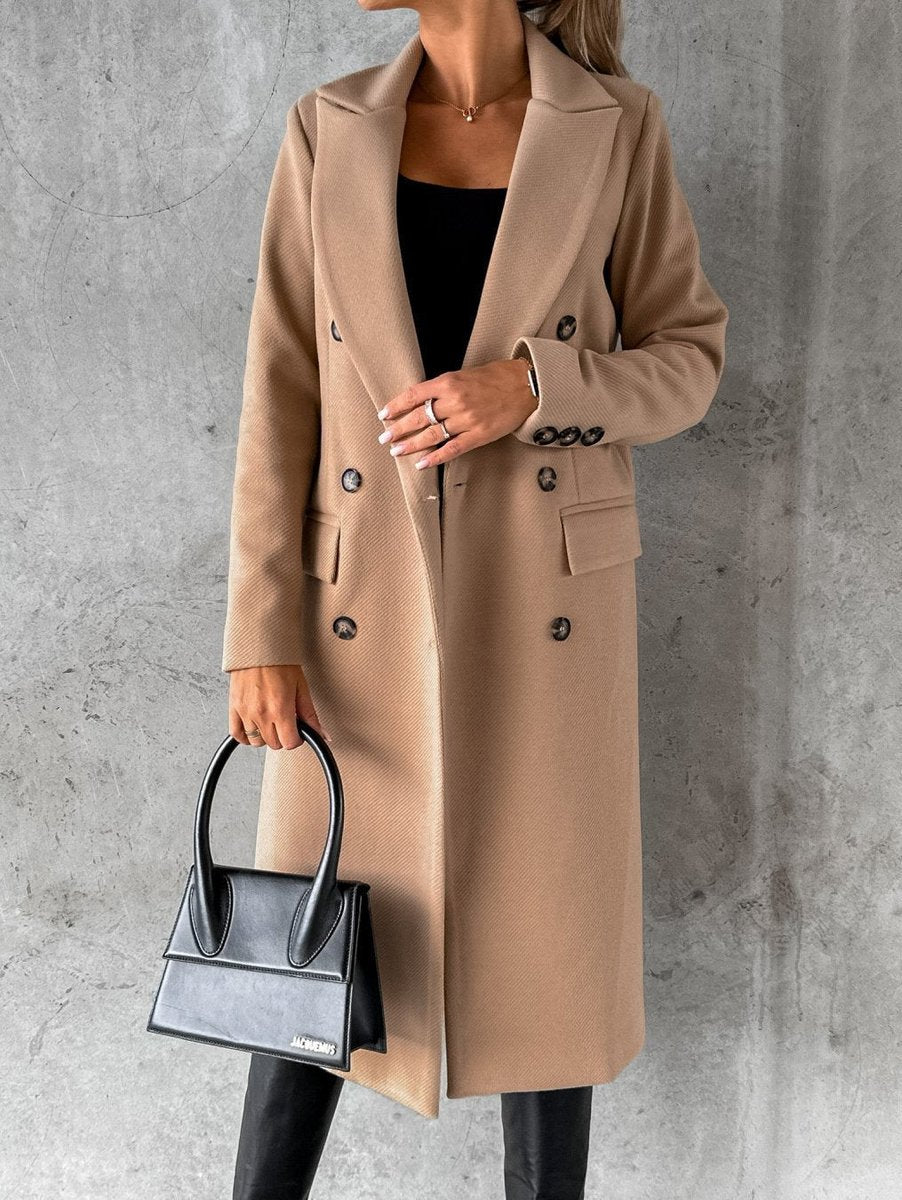 Alice | Long Double-Breasted Maxi Winter Coat