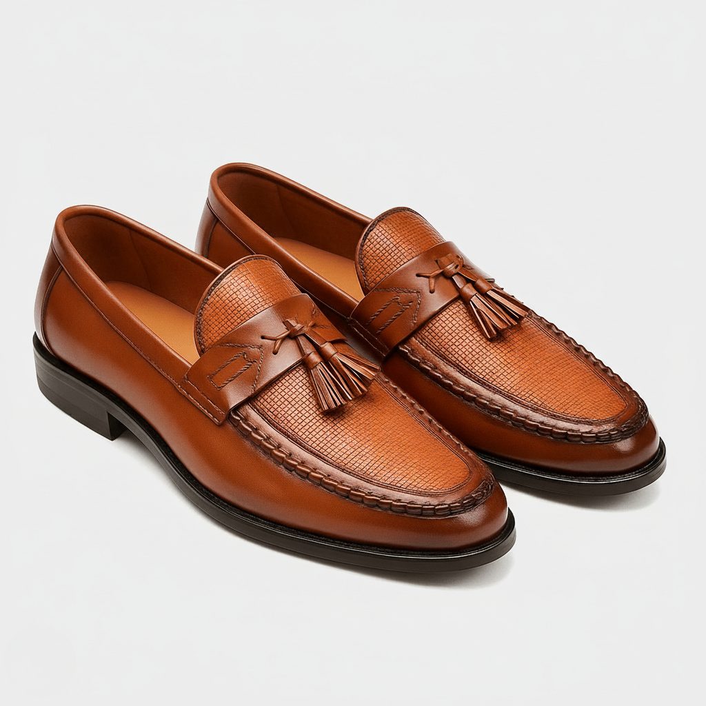 Woven Tassel Loafer for Men