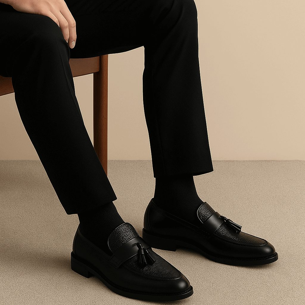 Woven Tassel Loafer for Men