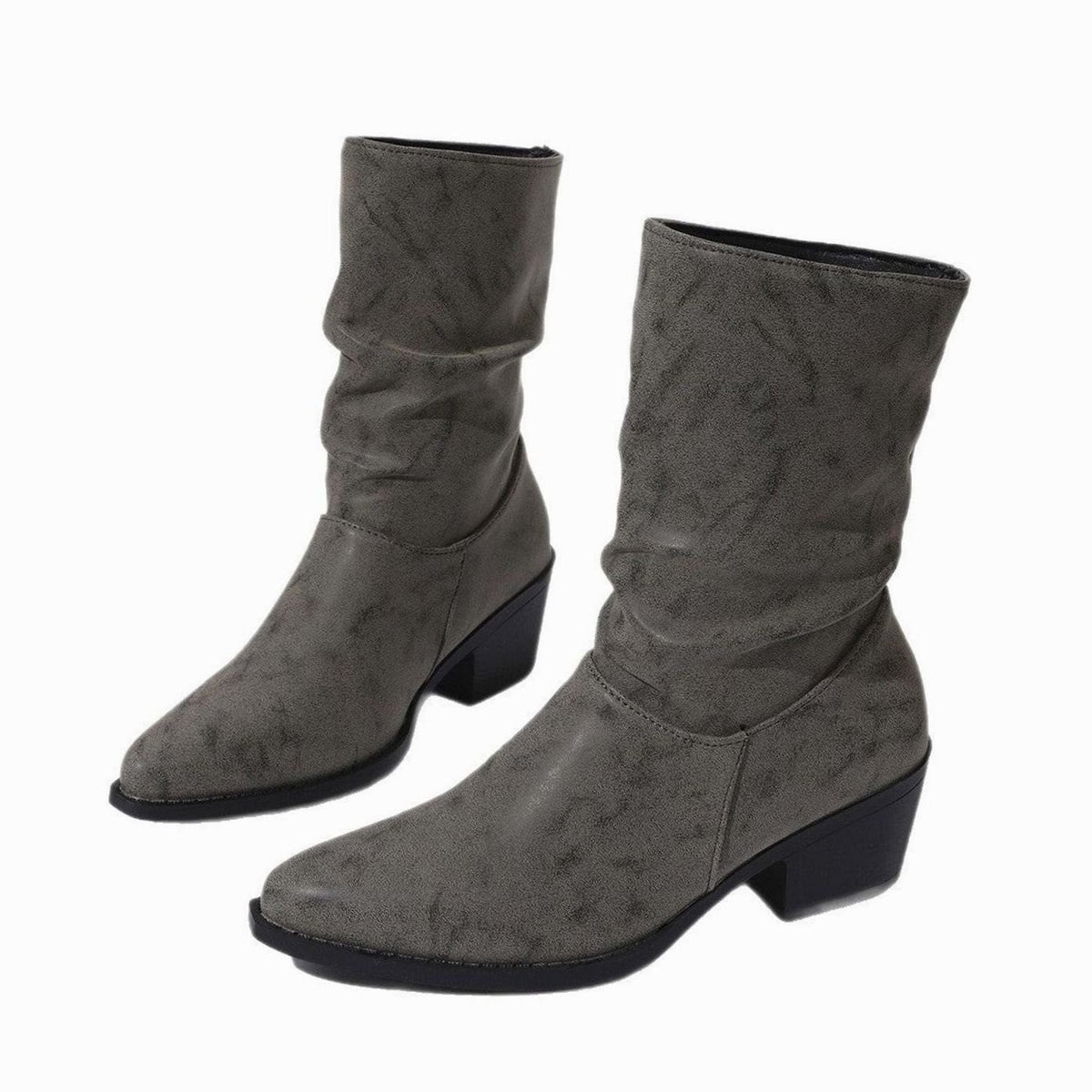 Wren - Women's Slouchy Block-Heel Boots