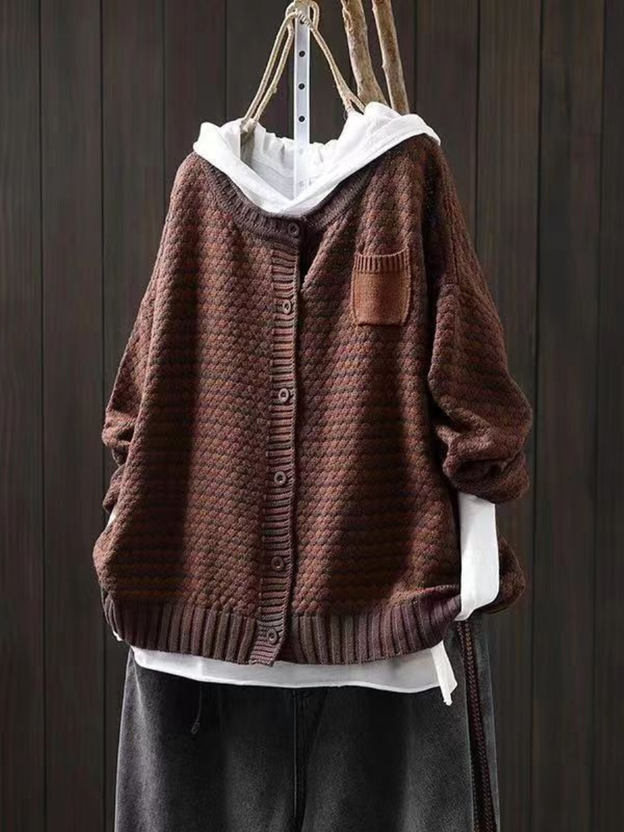 Peg | Knit Button Cardigan
